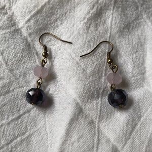 Adorable purple earrings!